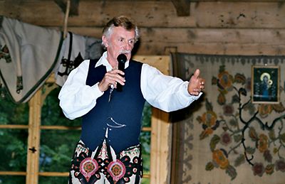 Jzef Pito opowiada o dawnych czasach w Polanach ...