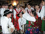 Mali Witowianie - andrzejkowe wrby